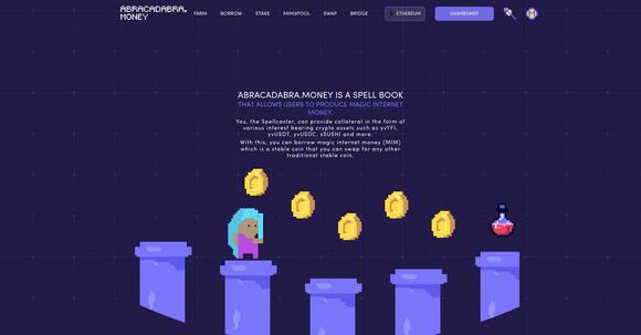 Abracadabra.money site