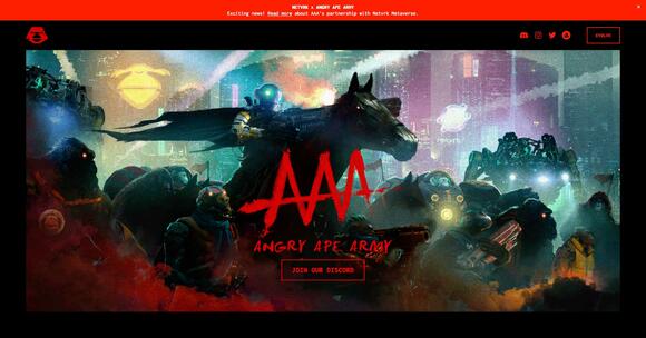 Angry Ape Army site