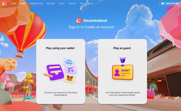 Decentraland guest