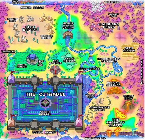 Gotchiverse map