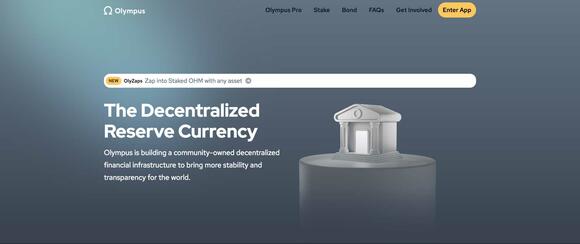 OlympusDAO site