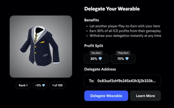 wearable delegates ICE Poker