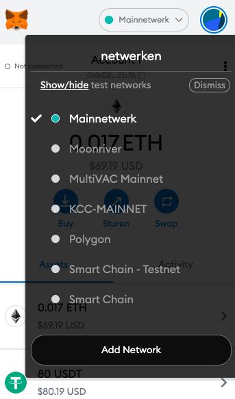 Metamask wallet