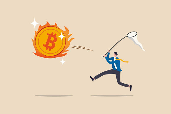 Bitcoin vangen