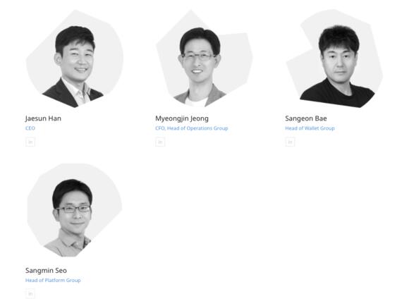 bedrijf en team achter klaytn crypto