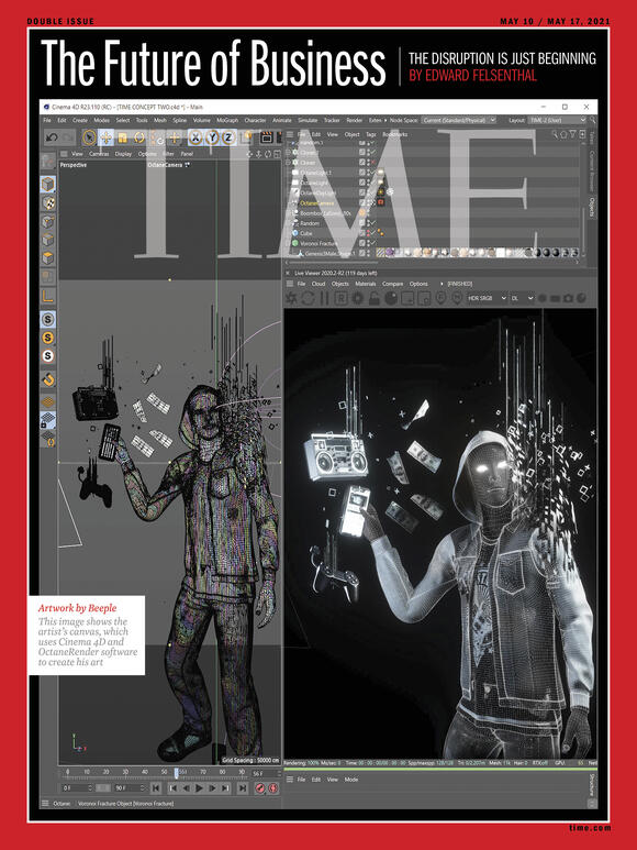 TIME - The Future of Business - Beeple Edition