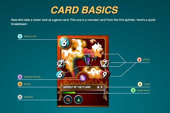 Splinterlands playcard