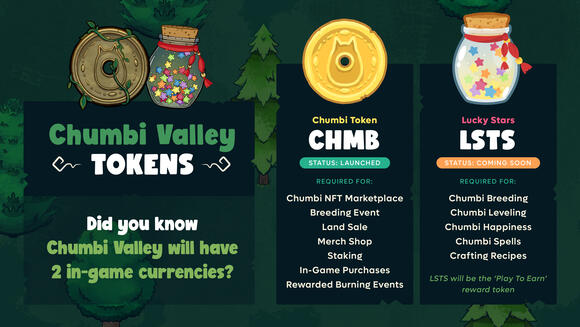 Chumbi Valley tokens