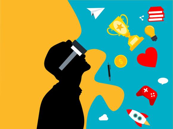 Visuele weergave van content maken in de metaverse