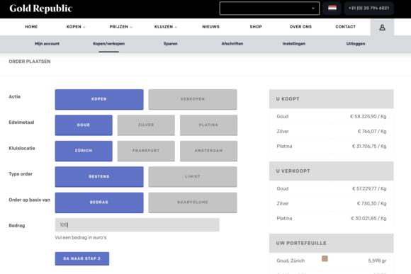 goud kopen bij goldrepublic