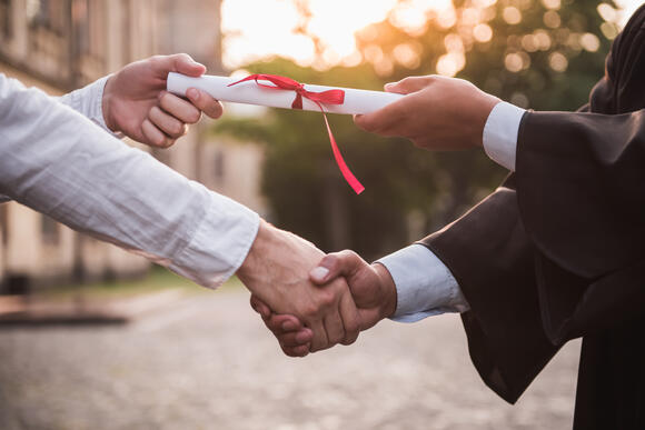 diploma overdracht