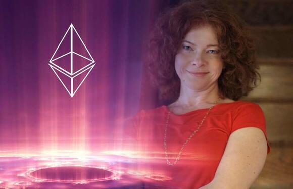 Natalia Ameline, de moeder van Ethereum founder Vitalik Buterin.