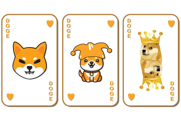 meme coin doge kaarten