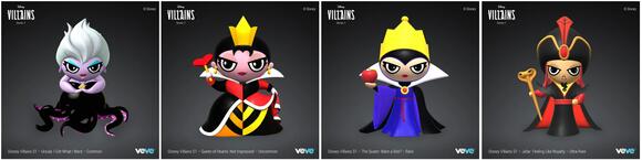 VeVe Disney villains