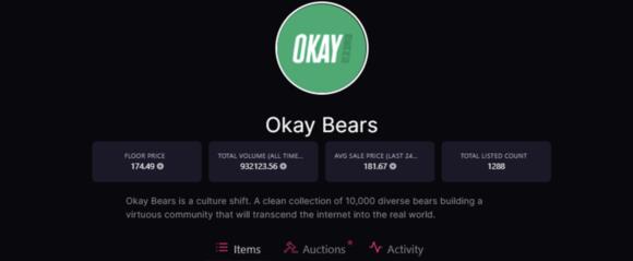 Okay Bears floorprice