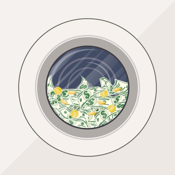 Witwassen crypto
