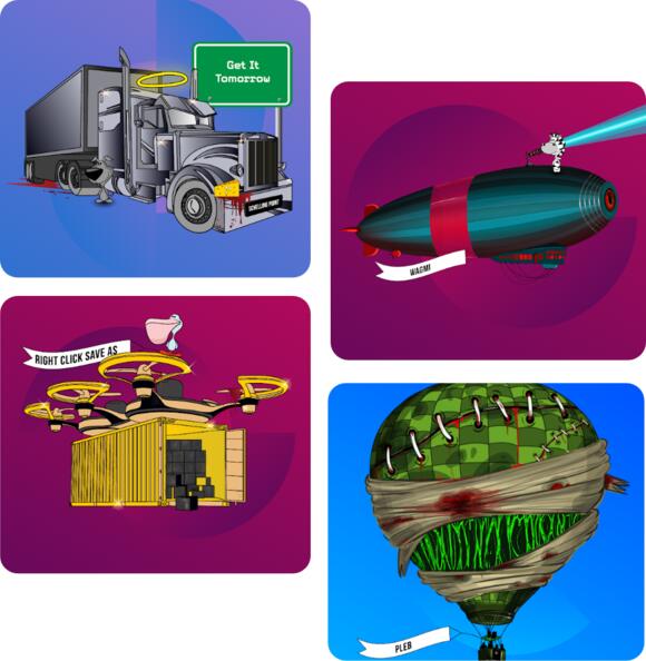World of Freight vehicles