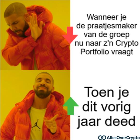 Crypto praatjesmaker van de groep