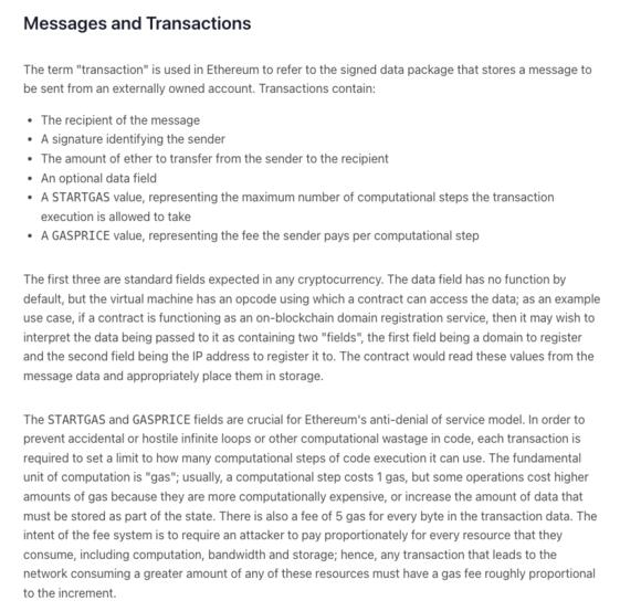 Whitepaper Ethereum Gasprice