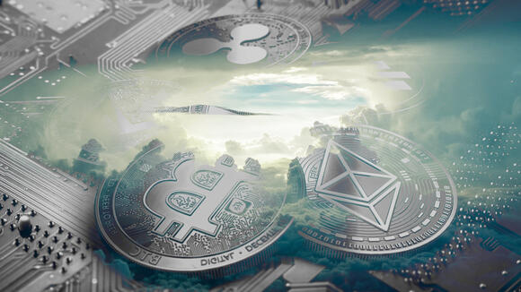 Bitcoin en Ethereum munten