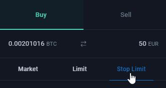 bitvavo limiet order
