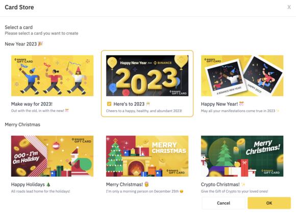 Binance Gift Card