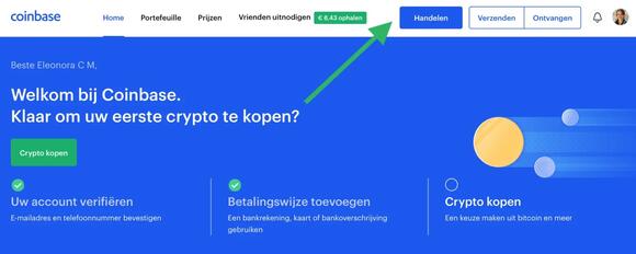 coinbase stap 3