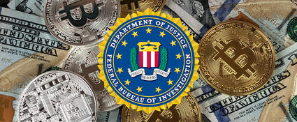 crypto munten met fbi logo