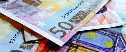 bankbiljetten van vijftig euro