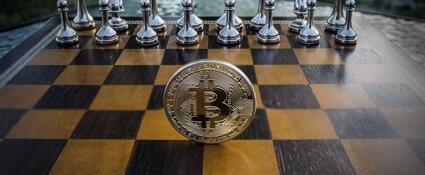 bitcoin op schaakbord