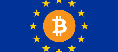 Bitcoin vlag EU