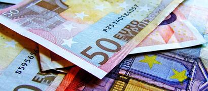 bankbiljetten van vijftig euro 
