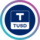 Aave TUSD logo Aave TUSD logo