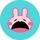 Pancake Bunny logo Pancake Bunny logo